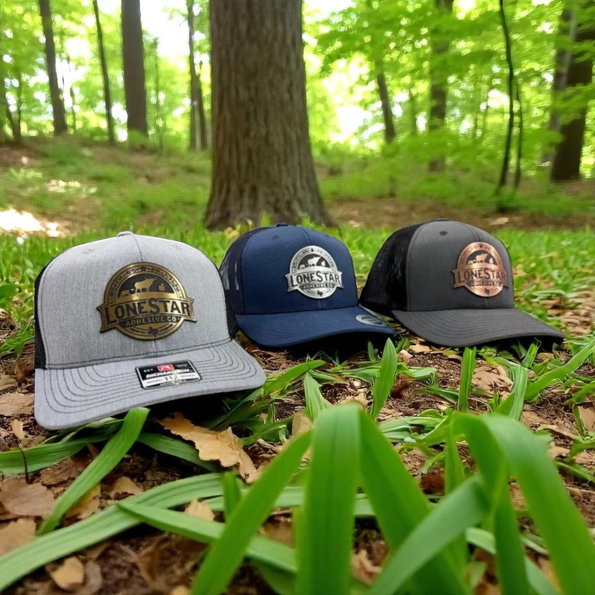 Custom Engraved Acrylic Patch Hats
