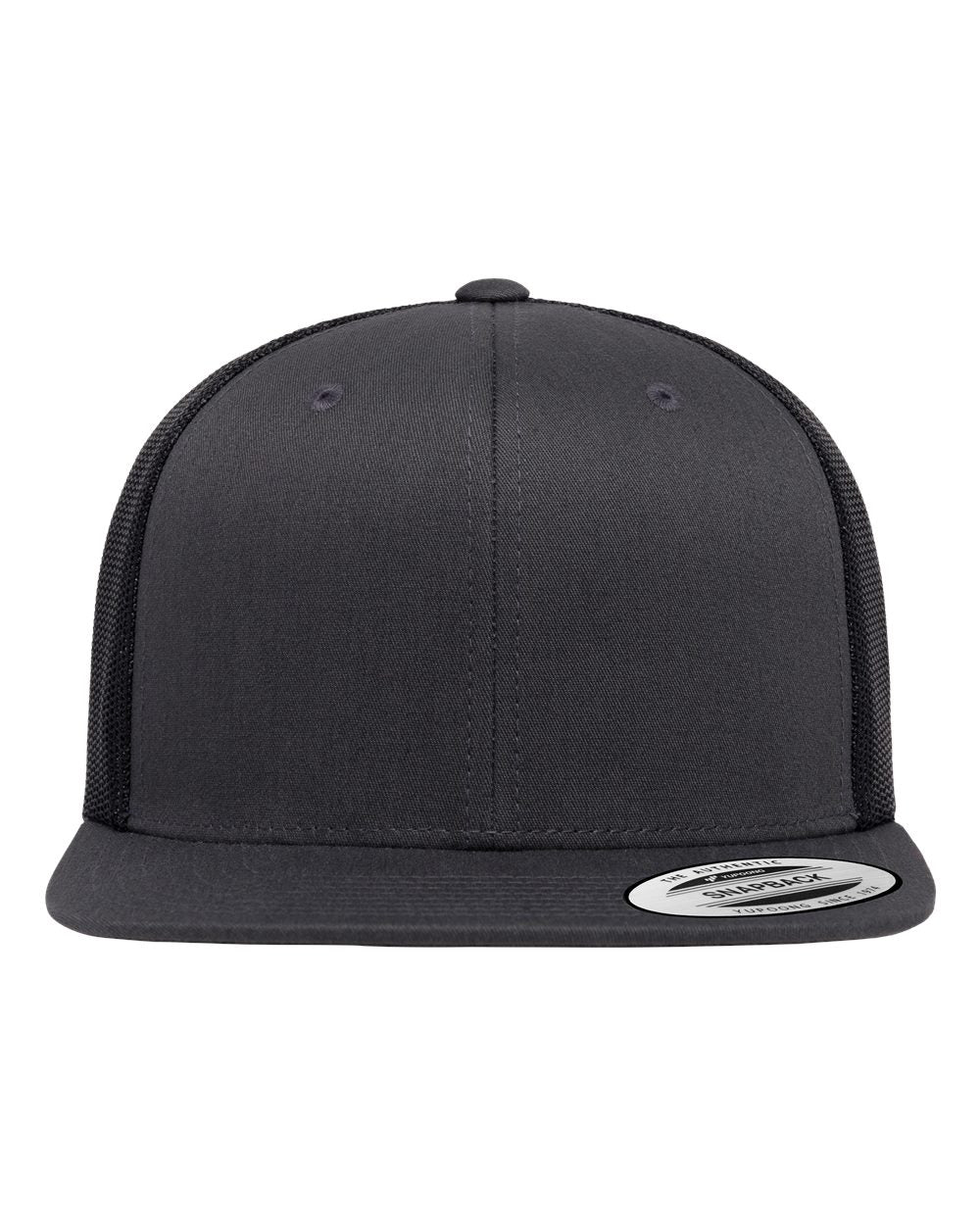 YP Classics 6609 Full Color Patch Flat Bill Trucker Hat