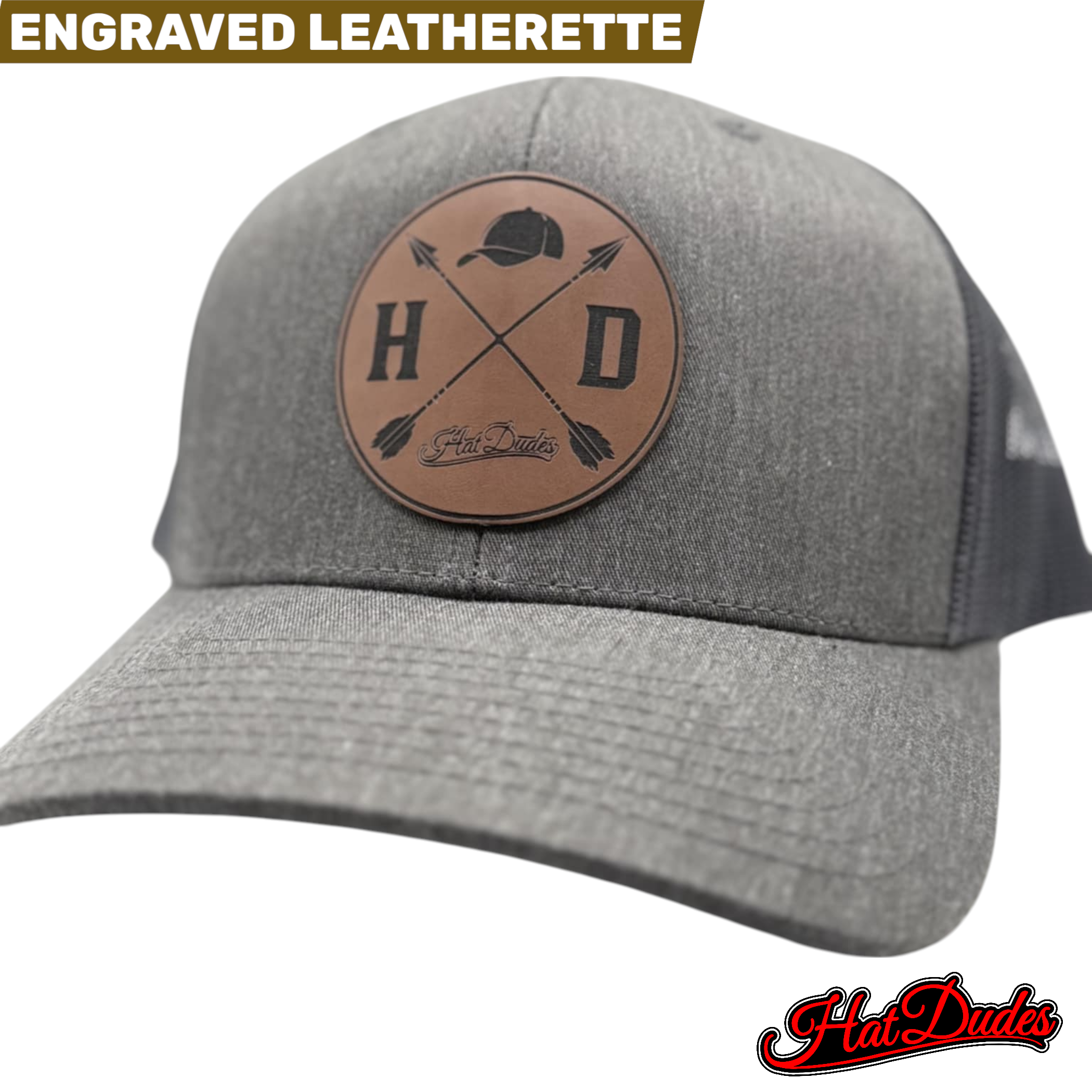 Richardson 112 Leatherette Patch Trucker