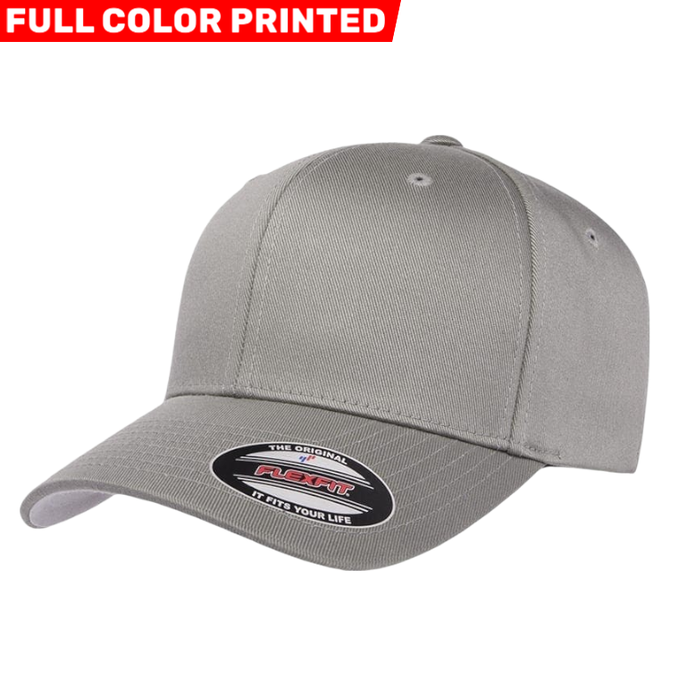 FlexFit® 6277 Wooly with Full Color Patch